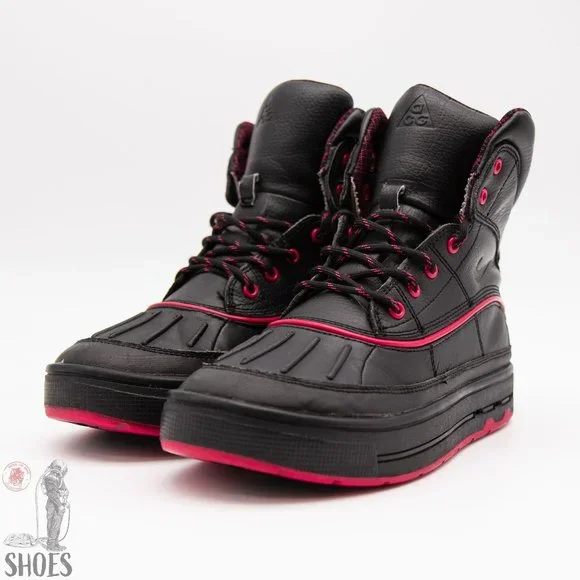 Nike ACG Woodside 2 High GS 'Black Fireberry' - Youth Size 6 - Picture 4 of 14